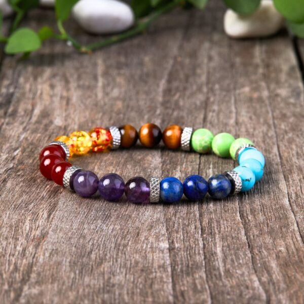 7 Chakra Stone Bracelet - Image 3