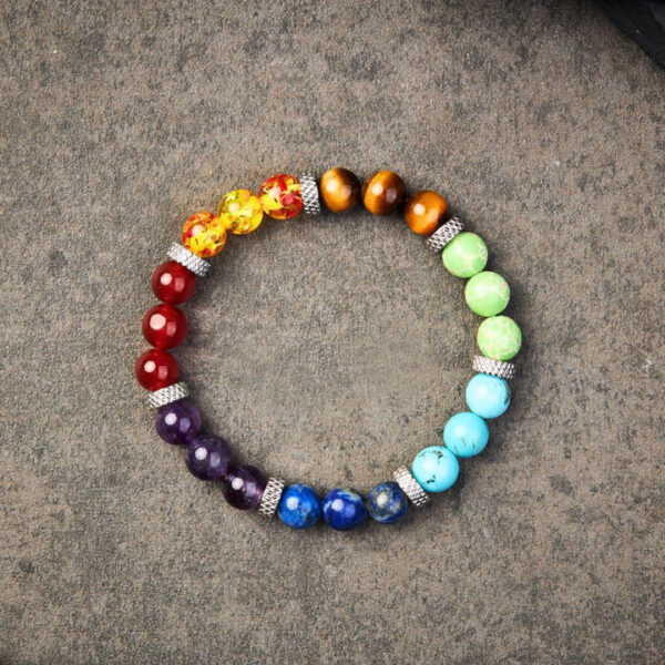 7 Chakra Stone Bracelet - Image 4